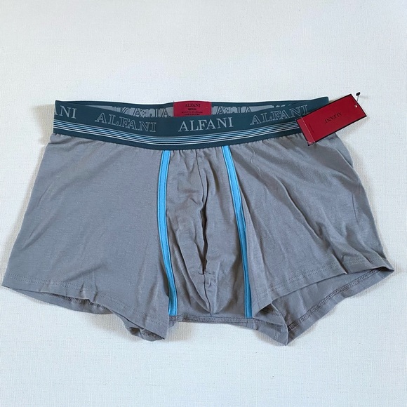 TWO PAIRS ALFANI MEN’S BRIEFS (TRUNKS) SIZE M, NEW W/ TAGS - Picture 8 of 12